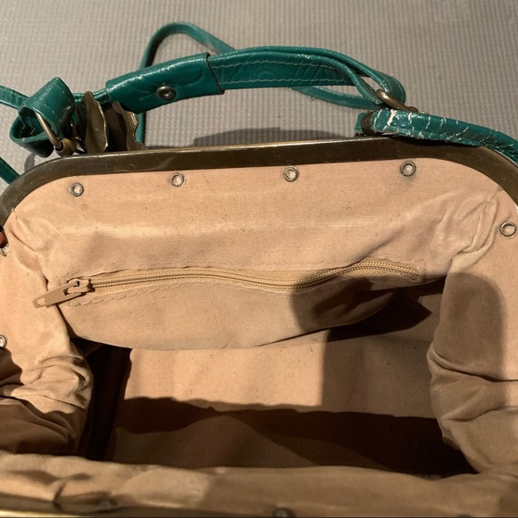 VINTAGE LEATHER purse - Picture 3 of 5